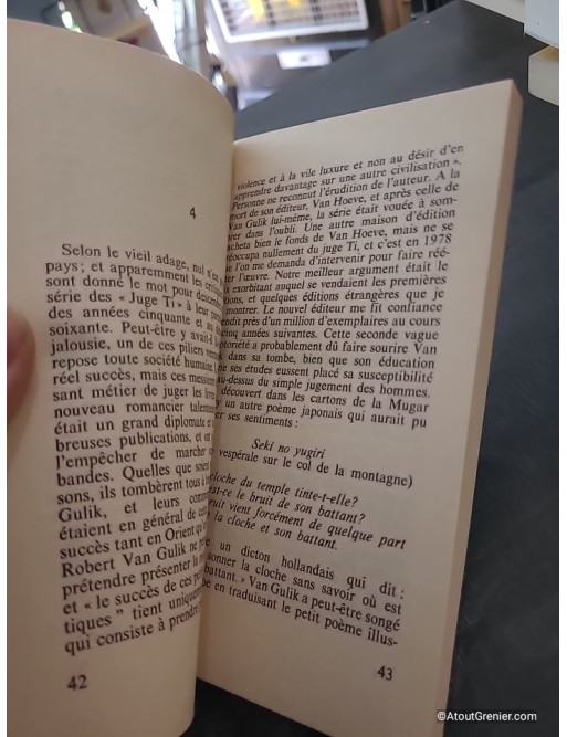 Robert van Gulik, sa vie, son oeuvre - Janwillem van de Wetering