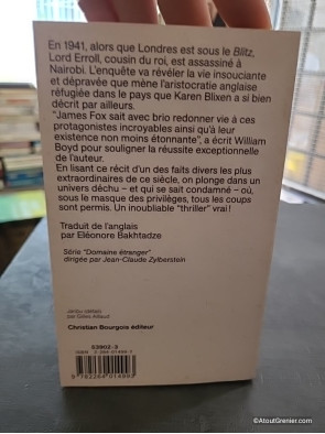 Sur la route de Nairobi - James Fox
