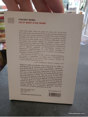 Vie et mort d'un crabe - Vincent Borel