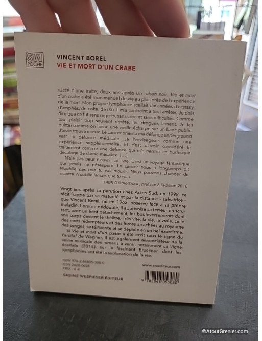 Vie et mort d'un crabe - Vincent Borel