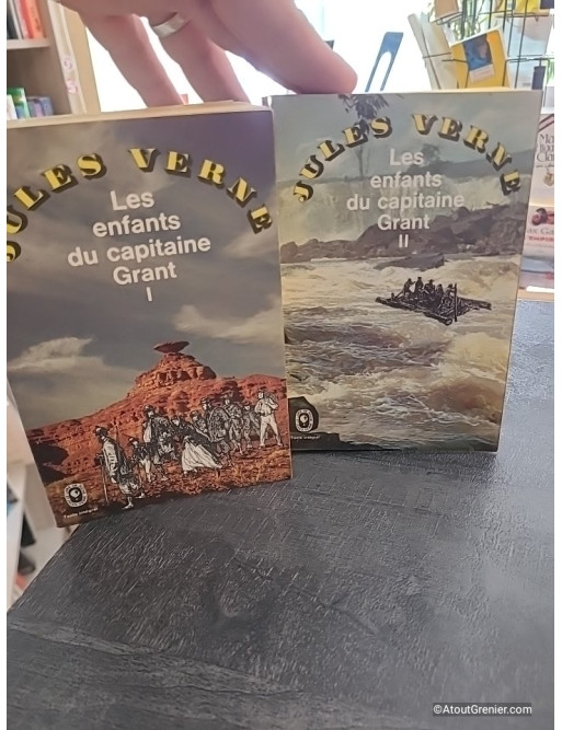 Les Enfants du Capitaine Grant, tome 1 et 2 - Jules Verne