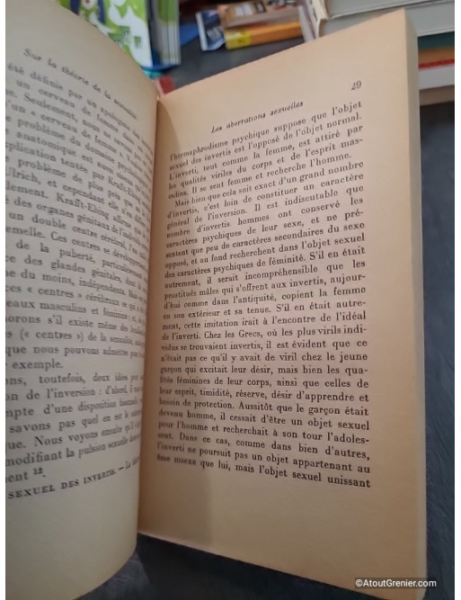 Trois essais sur la théorie de la sexualité - Sigmund Freud