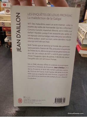 Les enquêtes de Louis Fronsac - La malédiction de la Galigaï - Jean d'Aillon