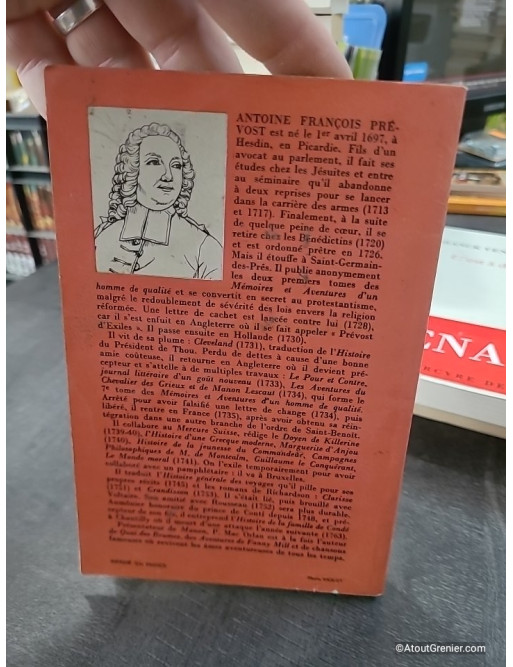 Manon Lescaut - Abbé Prévost