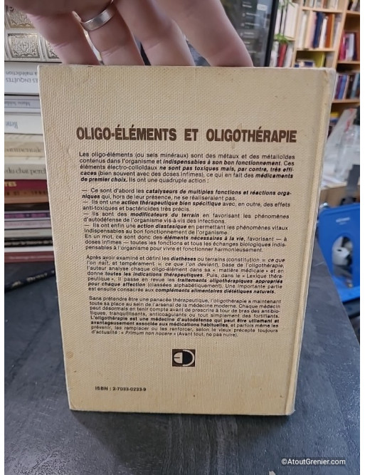 Oligo-éléments et oligothérapie - Claude Binet