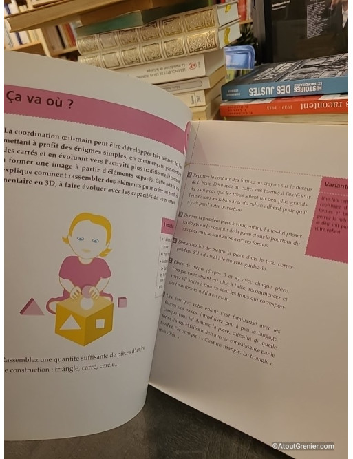 Jeux d'après la pédagogie Montessori - Pour favoriser l'éveil de votre enfant de 0 à 3 ans - Maja Pitamic