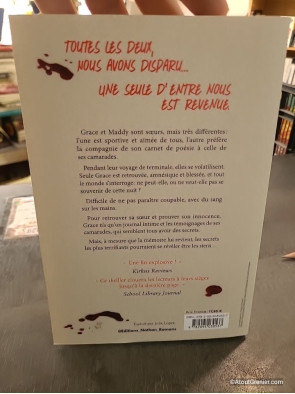 Mauvaise soeur - Un thriller implacable pour ados sur fond de voyage scolaire - Megan Davidhizar