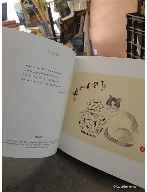 Le chat zen - Kuen Shan Kwong