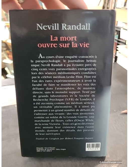 La mort ouvre sur la vie - Neville Randall