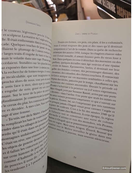 Dans l'ombre de Picasso - 20 ans aux côtés du maître - Dominique Sassi