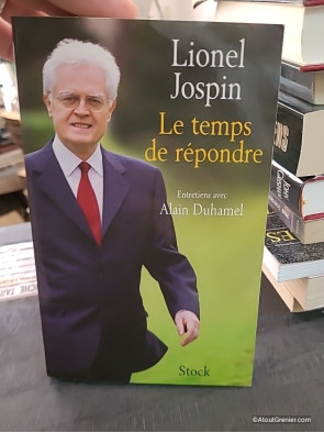 Le temps de répondre - Entretiens avec Alain Duhamel - Lionel Jospin