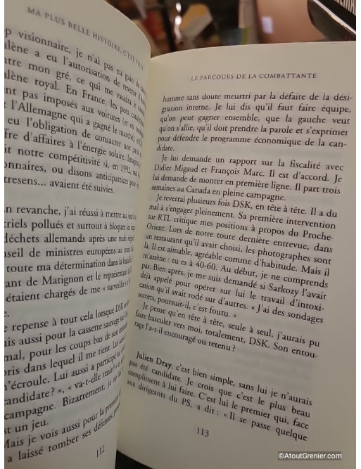 Ma plus belle histoire, c'est vous - Ségolène Royal