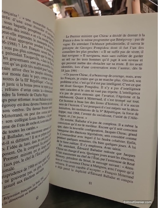 La tragédie du président - Scènes de la vie politique 1986-2006 - Franz-Olivier Giesbert