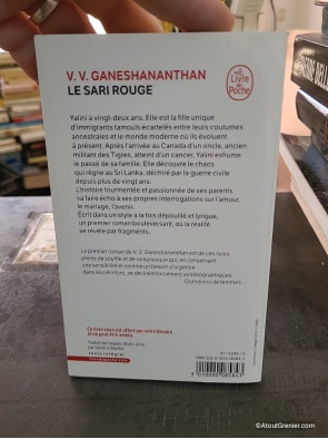 Le sari rouge - V. V. Ganeshananthan