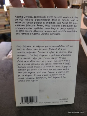Le Couteau sur la nuque - Agatha Christie