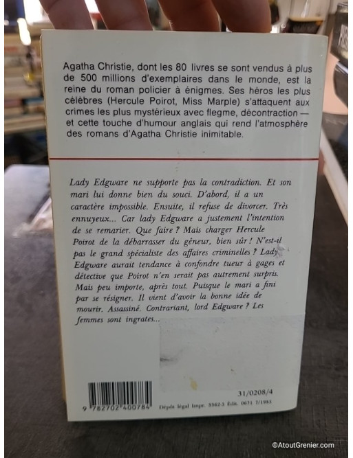Le Couteau sur la nuque - Agatha Christie