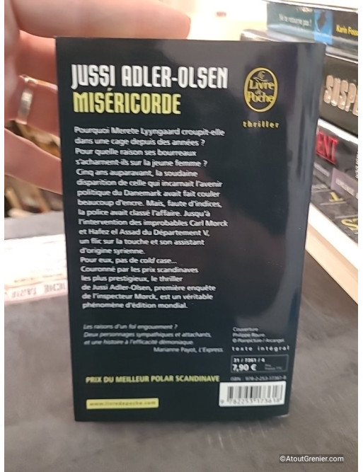Miséricorde (Les Enquêtes du département V, Tome 1) - Jussi Adler-Olsen
