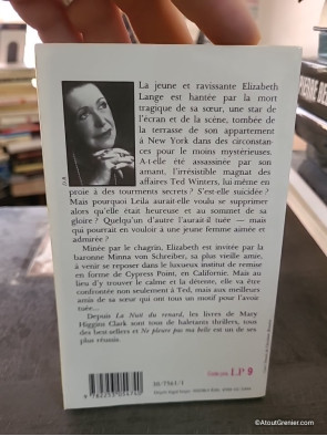 Ne pleure pas ma belle - Mary Higgins Clark