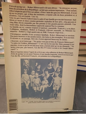 Frère de quelqu'un - Robert Mitterrand