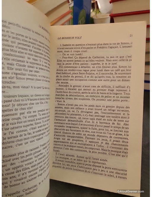 Le bonheur vole - Roman - Cécile Aubry