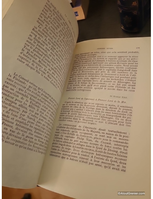 La Deuxième Guerre mondiale Tome premier - L'Orage approche - Winston Churchill