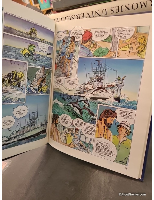 L'Île aux requins - Tome 1 - Yves Paccalet et Dominique Sérafini