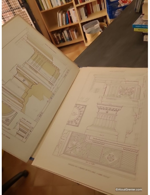 Eléments d'architecture classique / parallèle d'ordres grecs