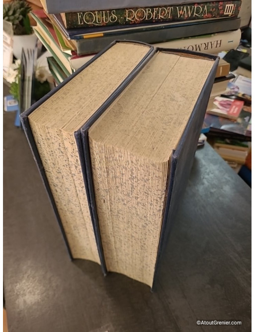 Lot Harraps Standard French And English Dictionary Part Two & English French Dictionary - J E Mansion