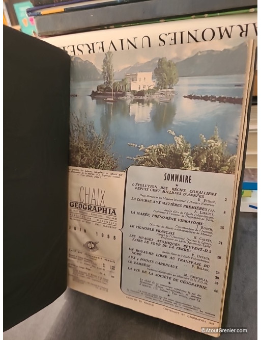 Géographia. Année 1955 - Collectif