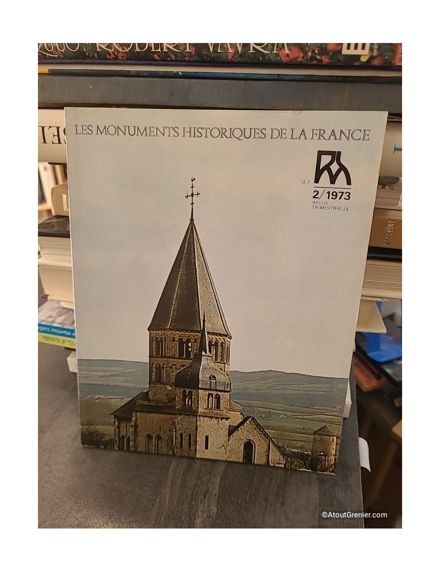 Les Monuments Historiques de la France N° 2 de 1972 - Collectif