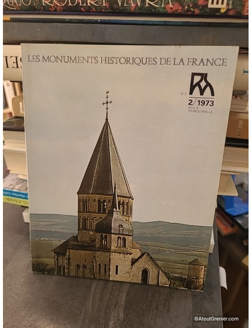 Les Monuments Historiques de la France N° 2 de 1972 - Collectif