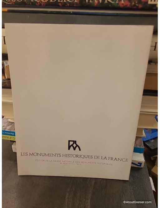 Les Monuments Historiques de la France N° 2 de 1972 - Collectif