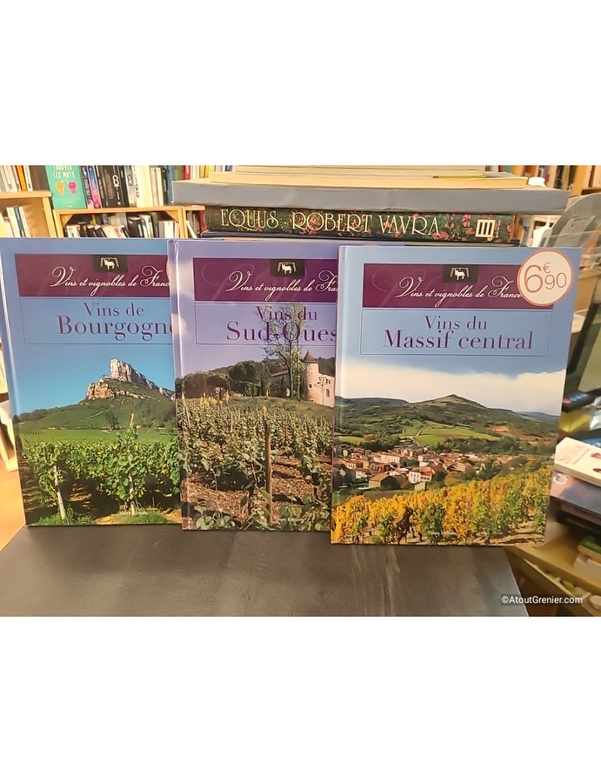 Lot Vins de Bourgogne, Vins du Sud-Ouest et Vins du Massif Central