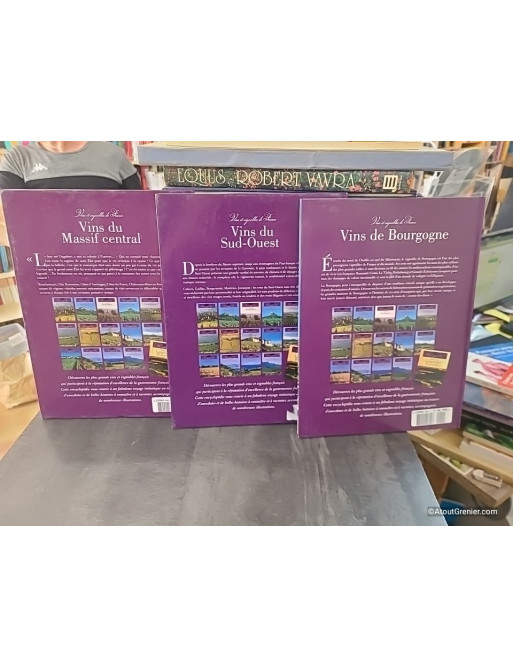 Lot Vins de Bourgogne, Vins du Sud-Ouest et Vins du Massif Central
