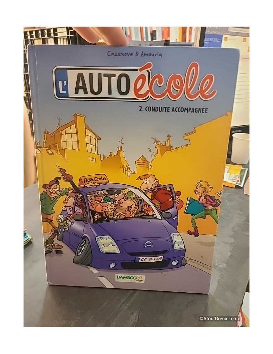 L'auto-École Tome 2 - Conduite Accompagnée - Christophe Cazenove