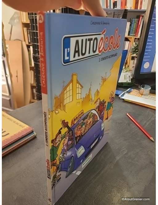 L'auto-École Tome 2 - Conduite Accompagnée - Christophe Cazenove