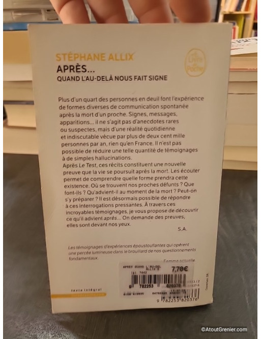 Après... Quand l'au-delà nous fait signe de Stéphane Allix
