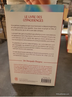 Le livre des coïncidences - Vivre à l'écoute des signes que le destin nous envoie de Deepak Chopra