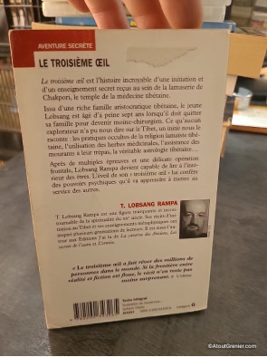 Le troisième œil - L'initiation secrète d'un enfant-moine au Tibet de Tuesday Lobsang Rampa