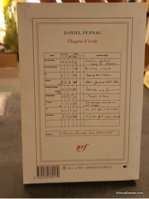 Chagrin d'école - Prix Renaudot 2007 de Daniel Pennac