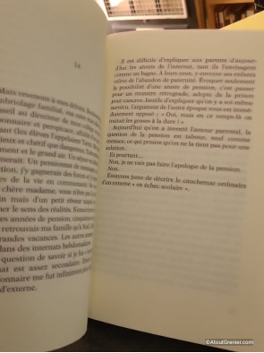 Chagrin d'école - Prix Renaudot 2007 de Daniel Pennac