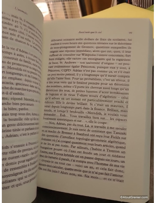 L’anomalie - Prix Goncourt 2020 de Hervé Le Tellier