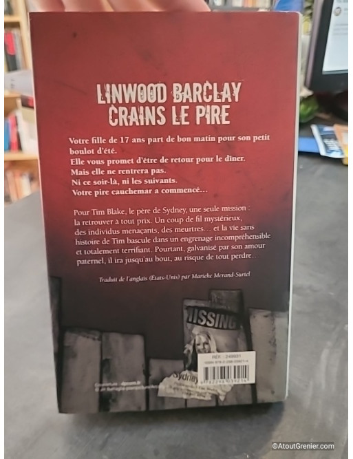 Crains le pire de Linwood Barclay