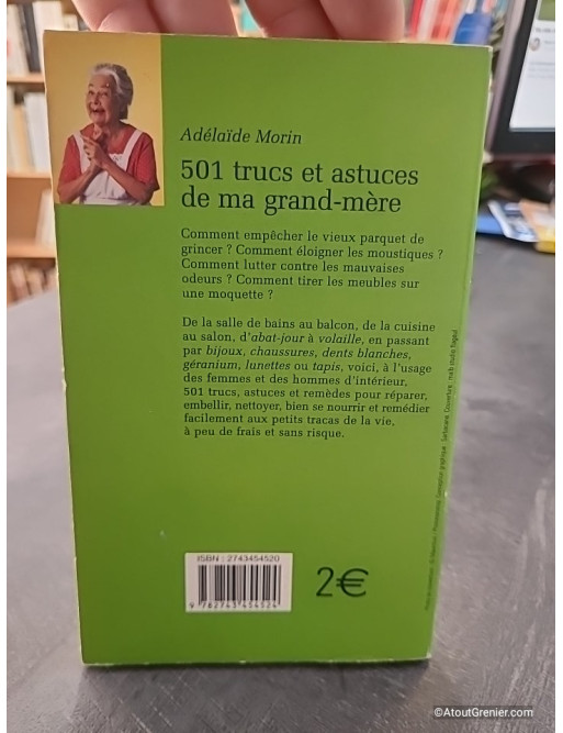 501 Trucs et Astuces de Ma Grand-Mère d'Adélaïde Morin