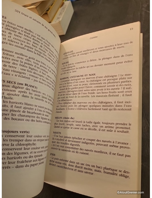 501 Trucs et Astuces de Ma Grand-Mère d'Adélaïde Morin