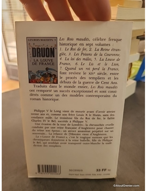 Les Rois maudits, tome 5 - La Louve de France de Maurice Druon