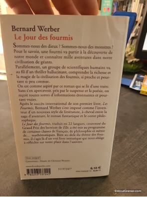 Le Jour des fourmis de Bernard Werber