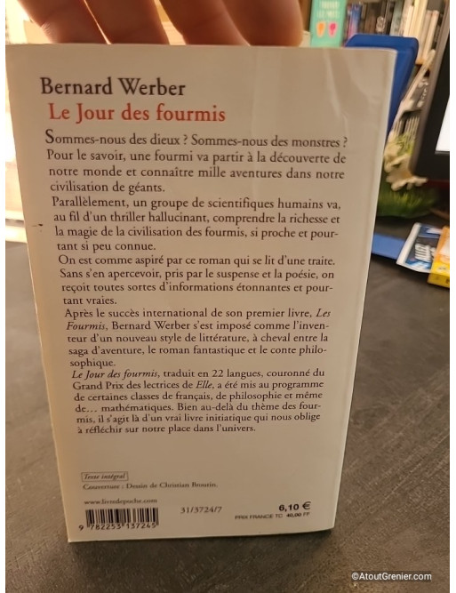 Le Jour des fourmis de Bernard Werber