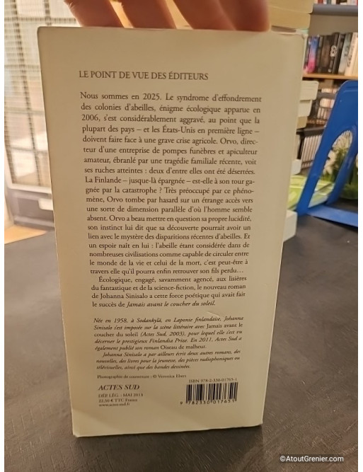 Le sang des fleurs de Johanna Sinisalo