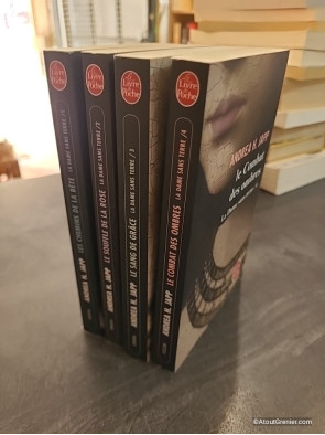 Lot La Dame sans terre Tomes 1 à 4 d'Andrea H. Japp